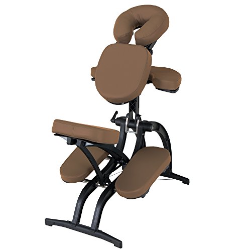 Image of EARTHLITE Portable Massage Chair AVILA II - Premium Folding Spa /Massage /Tattoo Chair incl. Rolling Carry Case
