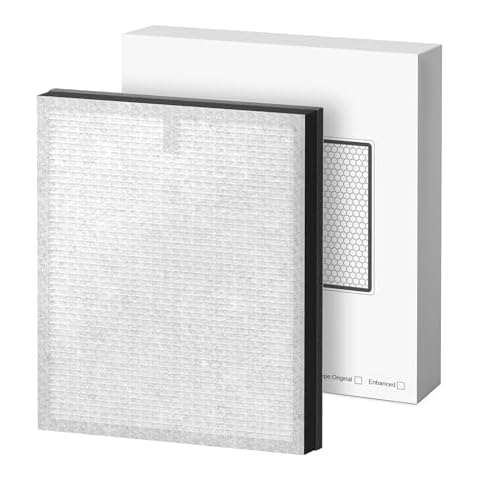 MORENTO 2 Pack HY4866 Genuine Air Purifier Replacement Filter for HY4866 Air Purifier, Enhanced Version Cover