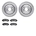 Dynamic Friction Company Front Brake Rotors with 5000 Advanced Brake Pads 6502-58136