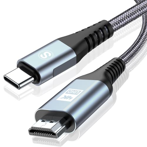 USB Type C HDMI ϊP[u 1.8M sweguard y4K@60Hz UHDfózPʐM USB C to HDMIP[u Thunderbolt 3/4 iPhone16/iPhone15 Pro Max Plus/Sam