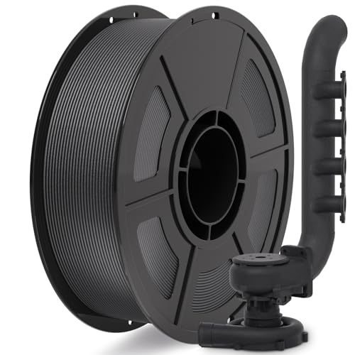 Image of IEMAI PAHT Carbon Fiber Nylon Filament 1.75mm Matte Black 1KG, PAHT-CF 3D Printer Filament Extremely High Temperature & Chemical Resistant, High Rigidity & Strength for Performance Parts