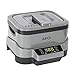 AIPOI Ultraschallreinigungsgerät Ultraschallreiniger 1200ML, Gespaltener Ultraschallgerät für Reinigung von Brillen Schmuck, Ringe Uhren, Ultraschallbad mit Entgasen, Ultrasonic Cleaner (Grau)