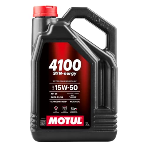 MOTUL Olio motore 4100 15W-50 Olio minerale Olio 5 L