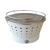 ● ️️Carcoal Grill tiene un ventilador de soplador potente incorporado, lo que facilita la encendido para encenderse ajustando la velocidad del viento. Se presenta una bolsa de almacenamiento portátil para facilitar el transporte.