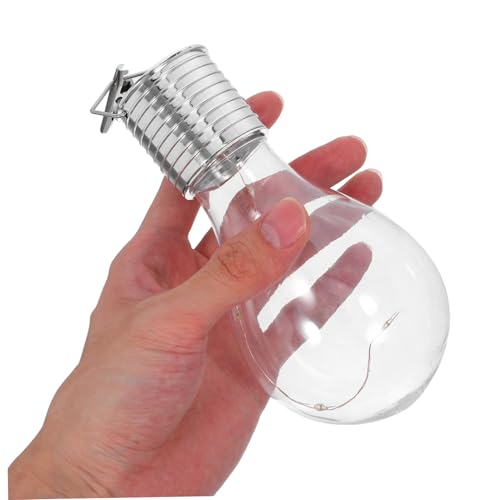 Lámparas colgantes solar de cobre con luz giratoria transparente LED 4