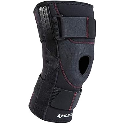 Mueller Sports Medicine Patella Stabilizer Knee Brace, Knee Pain Relief Support for Men and Women, Ideal for Arthritis, Sprains, Black