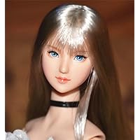 Amazon | FunPlus 1/6 フィギュア ドール 用 ヘッド 植毛タイプ