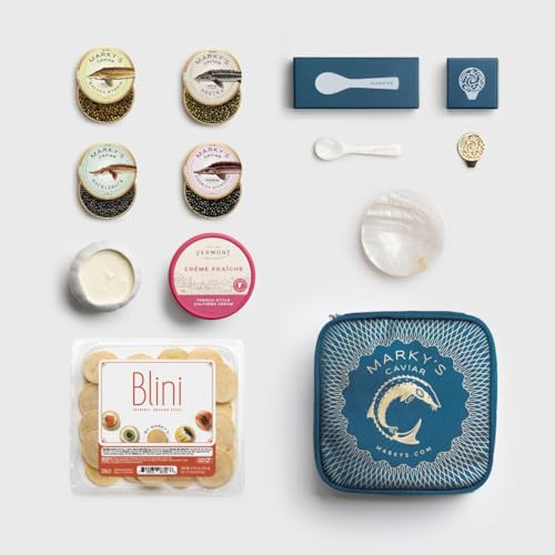 Marky’s Caviar Tasting Gift Set (4-Pack)