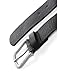 JACK & JONES Jacharry Belt Noos Cinturón, Negro (Black Detail), 110 (Talla...