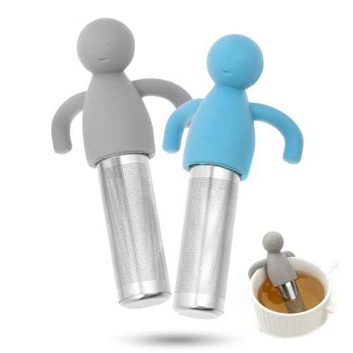 Brew Bliss: Elevate Your Tea Experience with These Adorable Stainless Steel Infusers!