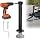 A-Frame Trailer Tongue Jack, Bolt on Trailer Jack for Utility Yacht Boat | Electric Drill Adjust, Adjustable 3.8”-32” Height, Supports up to 5000lbs Capacity