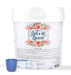 PLANTAWA Sale di Epsom 6kg | Sali da Bagno Rilassanti con Solfato di Magnesio Puro | Relax Muscolare, Cura della Pelle e Benessere Naturale | Bagno Rilassante e Schiumoso | Senza Tossine e Additivi