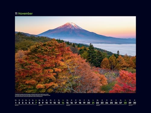 Calendrier mural KUNTH 2027 grand format avec spirale pour planification annuelle