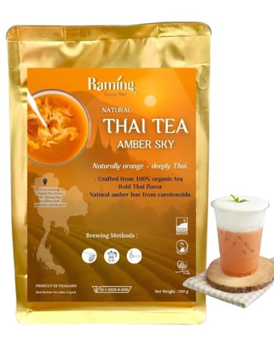Raming Natural Thai Tea Amber Sky – Authentic Thai Assam