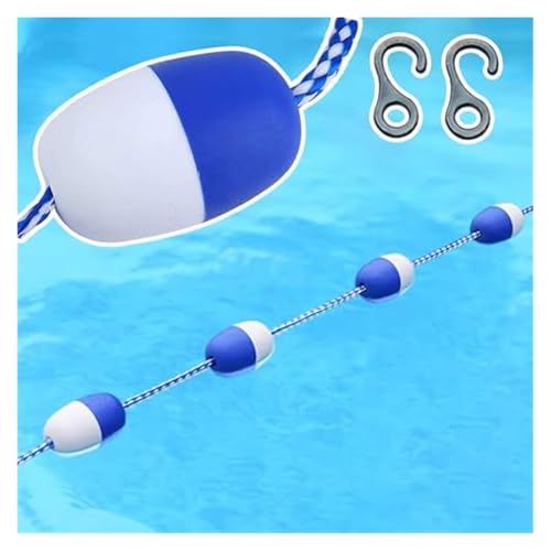 26ft-164ft Pool Safety Rope, Preassembled Swimming Pool Safety Equipment for Indoor/Outdoor Pools, Water Parks & Hot Springs (32.8ft/10m) - Essential Safety Gear