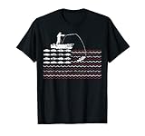 FISHING American Flag T-Shirt | Fishersman Boat Shirt
