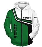 Cronell Story Herren Winter Außen Digitaldruck FENDT Logo Jacke Baseball Uniform Fluganzug (1,XL)