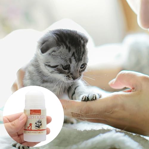 GZDAOXIA 40g Pfotenbalsam für Hunde und Katzen,pfotenbalsam Hund,Pfotenpflege für Hunde im Winter,Hundepfotenbalsam, Pfotenpflege,Hunde Zubehör,Natürliche Pflege als Stick für Welpen,Katzen