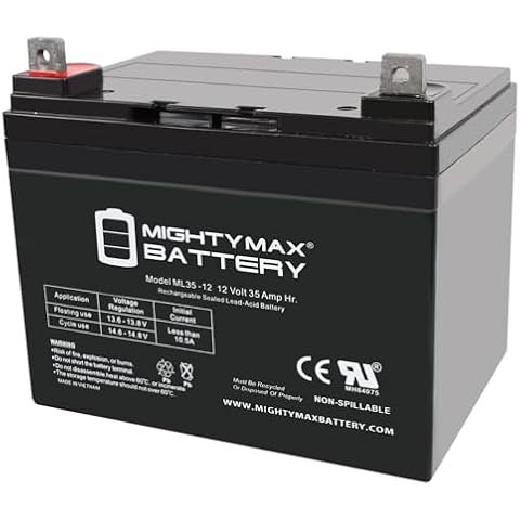 ML35-12 - 12 Volt 35 AH SLA Battery- Mighty Max Battery Brand Product Cover