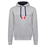 Canadian Peak Gasikeak Men - Sudadera con Bolsillo Tipo Canguro para Hombres - Sudaderas con Capucha Ciente Manga Larga - Rego IDE Primavera Verano Otoño Invierno (Gris Claro 3XL)