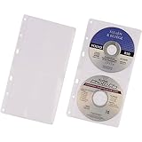 Für 2 Cds / DVD Durable Pochette de classeur CD/DVD 520319 2 CDs/DVDs/Blu-Rays Transparent 5 pc(s)