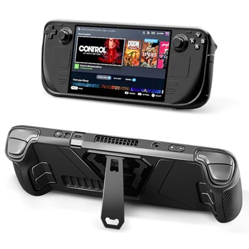 MOJOXR Capa protetora com suporte de metal para deck a vapor - recortes precisos de TPU com suporte