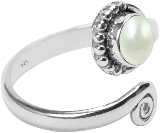 Miniatura 4 de Anillo de dedo del pie de piedra preciosa de plata de ley 925, joyería para el cuerpo, anillo de dedo del pie de la mano de la mano de la piedra