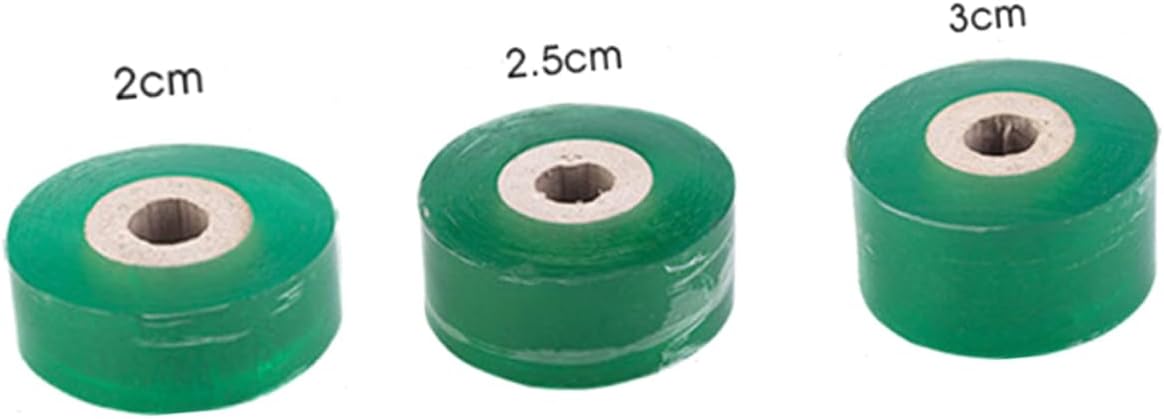 6rolls Grafting Tapes Self-Adhesive Plant Wrapping Film for Budding Grafting Suitable for Fruit Trees Vegetables Flowers Widths Moisture Barrier Light Transmission