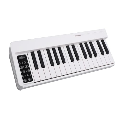 Clavier électronique Pliable, Clavier de Piano Pliable Portable à 61 Touches avec Tons Clairs, Pianos et Claviers, Instruments de Musique (WHITE) - Les Beatles, Paul McCartney, John Lennon, RIngo Starr, George Harrison Clavier électronique Pliable, Clavier de Piano Pliable Portable à 61 Touches avec Tons Clairs, Pianos et Claviers, Instruments de Musique (WHITE)