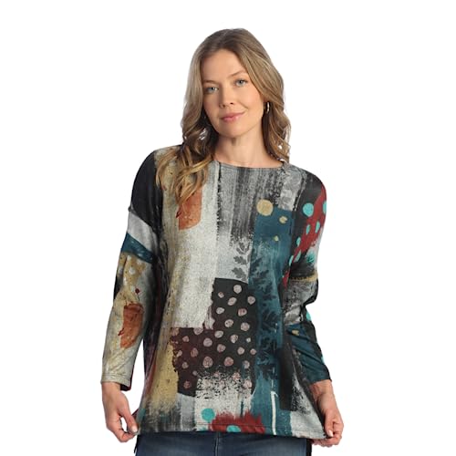Jess & Jane French Brushed Knit Tunic - FB9