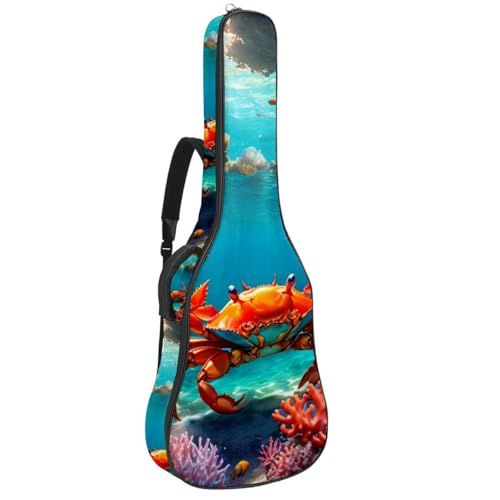 Sac pour guitare étanche idéal pour les cours de musique à pied