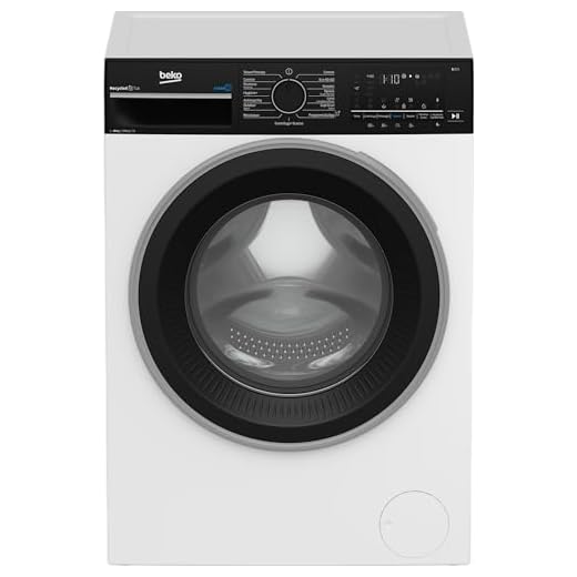 Beko - AMBT3104S - Lavatrice standard 10 kg, classe A, 1400 giri, inverter, display touch, oblò nero, display touch