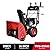 PowerSmart Snow Blower Gas Powered 24 Inch 2-Stage 212cc Engine with Electric Start, LED Headlight, Self Propelled Snowblower