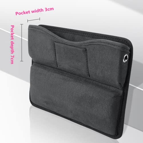 Tumecos Car Gap Storage Pocket Seat Side Pocket Car Seat Gap Filler Console Side Pocket Car Seat Gap Storage Box Car Seat Side Pocket Multifunctional Car Supplies 2 Black Nappa #TOP3