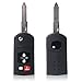 MechanMagic Key Fob Remote Replacement Fits for 2006 2007 2008 2009 2010 2011 2012 2013 2014 2015 Mazda MX-5 Miata/Mazda 3/Mazda 6 BGBX1T478SKE125-01 Keyless Entry Remote Control BBM4-67-5RY