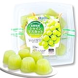 北辰フーズ ひとくちゼリー 21g×10個入 冷やして◎ 凍らせて◎ こだわりフルーツ果汁 スイーツ フルーツゼリー ギフト 土産 おやつ (１パック, 長野県産シャインマスカット)
