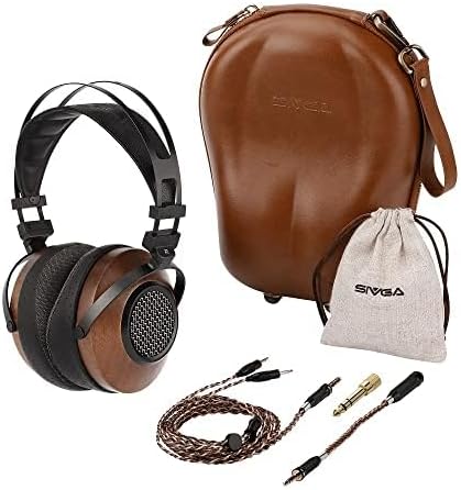 SIVGA SV023 Hi-Fi Headphone Walnut Wooden Open Back Dynamic Driver