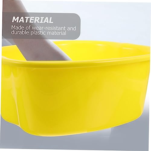 Masajeador spa de pies plegable Beaupretty amarillo miniatura 4