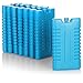 com-four® 8X Cold Pack per Borsa Termica - Elementi più freschi per Scatola frigo - Cool Pack per la casa e Il Tempo Libero - 220 ml (Blu)