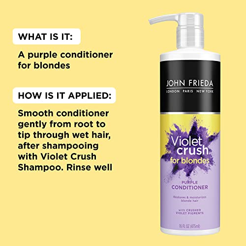 John Frieda Violet Crush Purple Conditioner #TOP16
