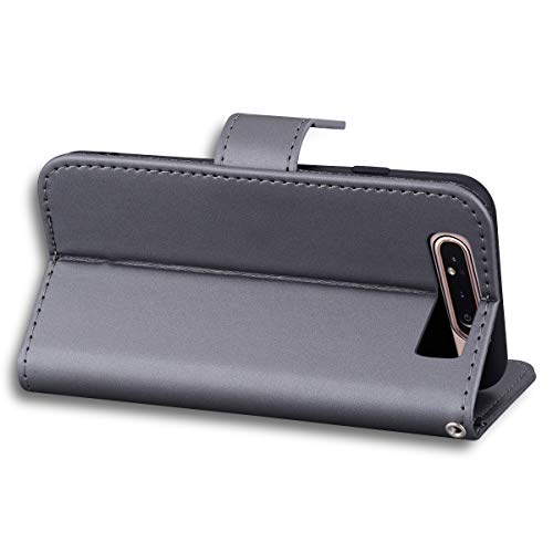 Greaked for Samsung A10/A20/A30/A50/A50/A50S/A30S Capa protetora de couro PU com compartimento para