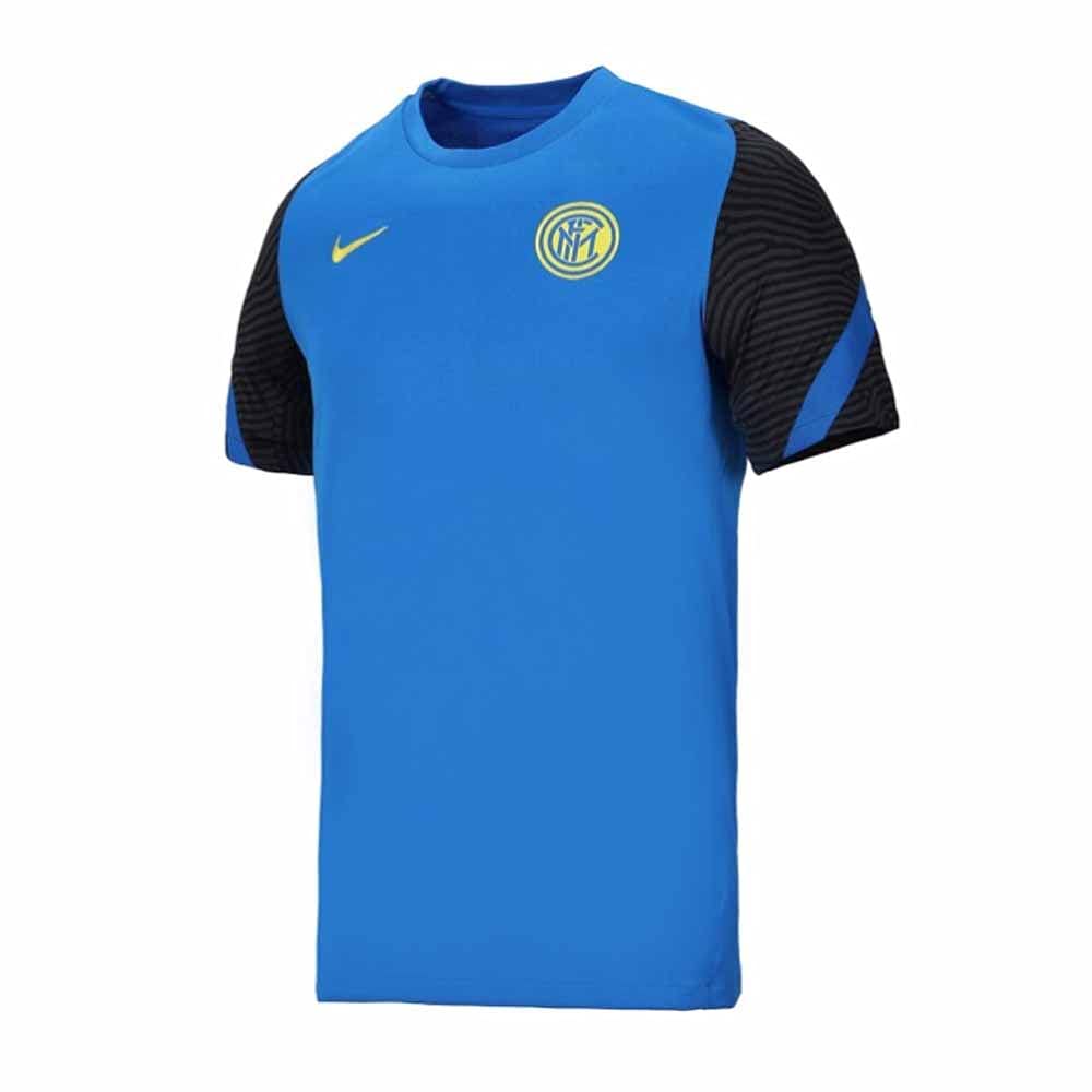 2020-2021 Inter Milan Training Football Soccer T-Shirt Jersey (Blue)