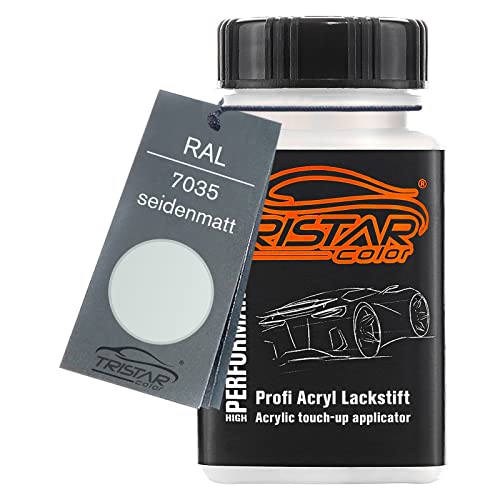 TRISTARcolor RAL 7035 Lichtgrau seidenmatt Lackstift 50 ml schnelltrocknend