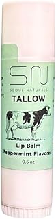 Seoul Naturals Tallow Lip Balm, sabor a menta...