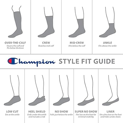 champion shoe socks