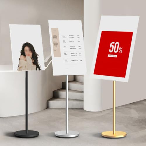 Soporte de póster con Base Pesada y Panel Inclinable 8