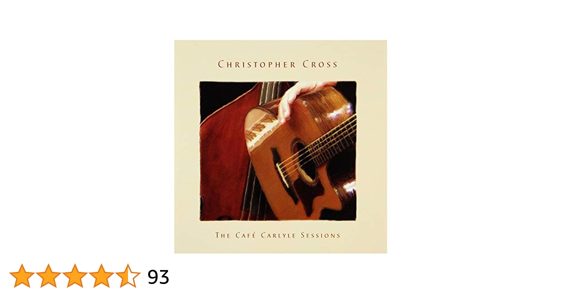 AOR CD Christopher Cross /Café Carlyle The Cafe Carlyle Sessions - Christopher Cross  | AllMusic