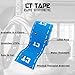 CT Tape Sports & Kinesiology Tape (16.5ft Uncut Roll) - Latex Free, Water Resistant, Uncut Kinesiology Tape for Knee, Elbow, Ankle, Back & Shoulder Muscle - (Blue)