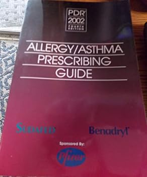 Paperback PDR 2002 Allergy / Asthma Prescribing Guide Book