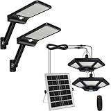 Aqonsie Solar Shed Light Indoor Outdoor Solar Powered Pendant Daytime Work Lights with 5 Lighting Mo